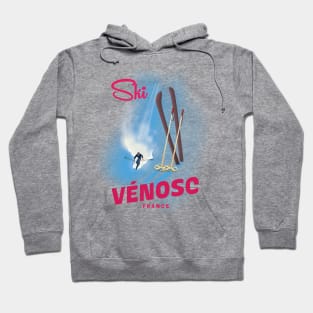 Vénosc France to Ski Hoodie